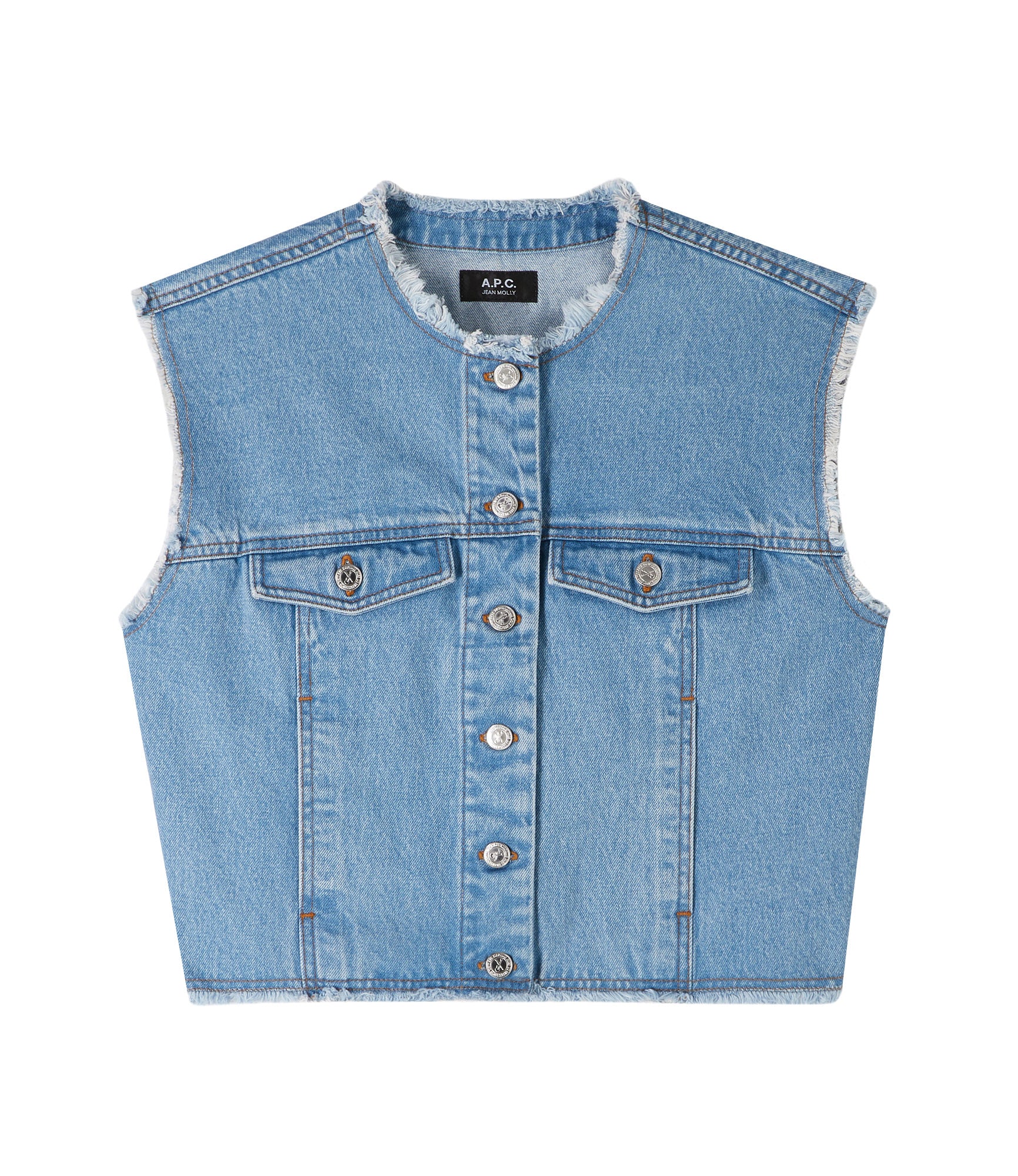 A. P.C. Barbara jacket 34 IAB - Pale blue