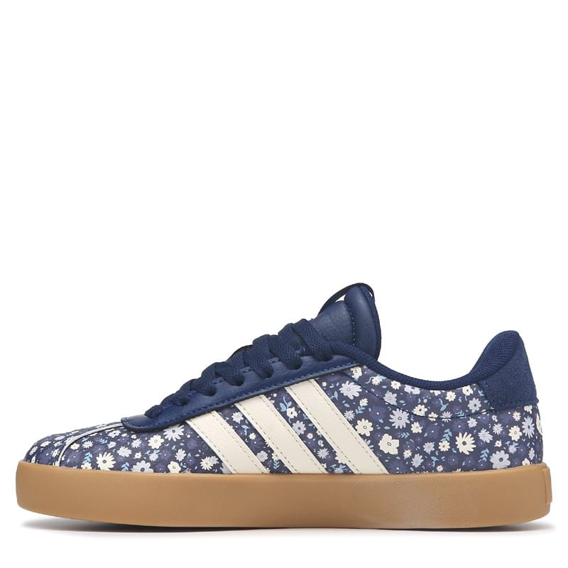 Women's Vl Court 3.0 Sneakers (Blue/Floralprint)