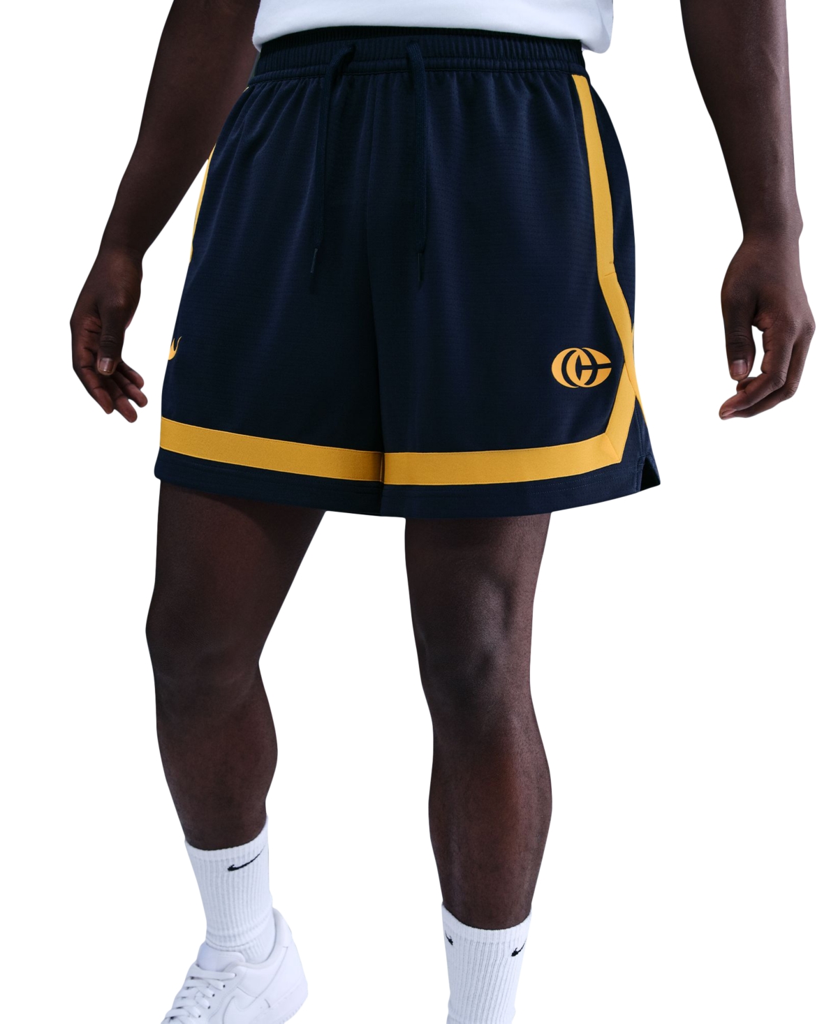 Women's Caitlin Clark Drawstring Basketball Shorts - Midnight Navy