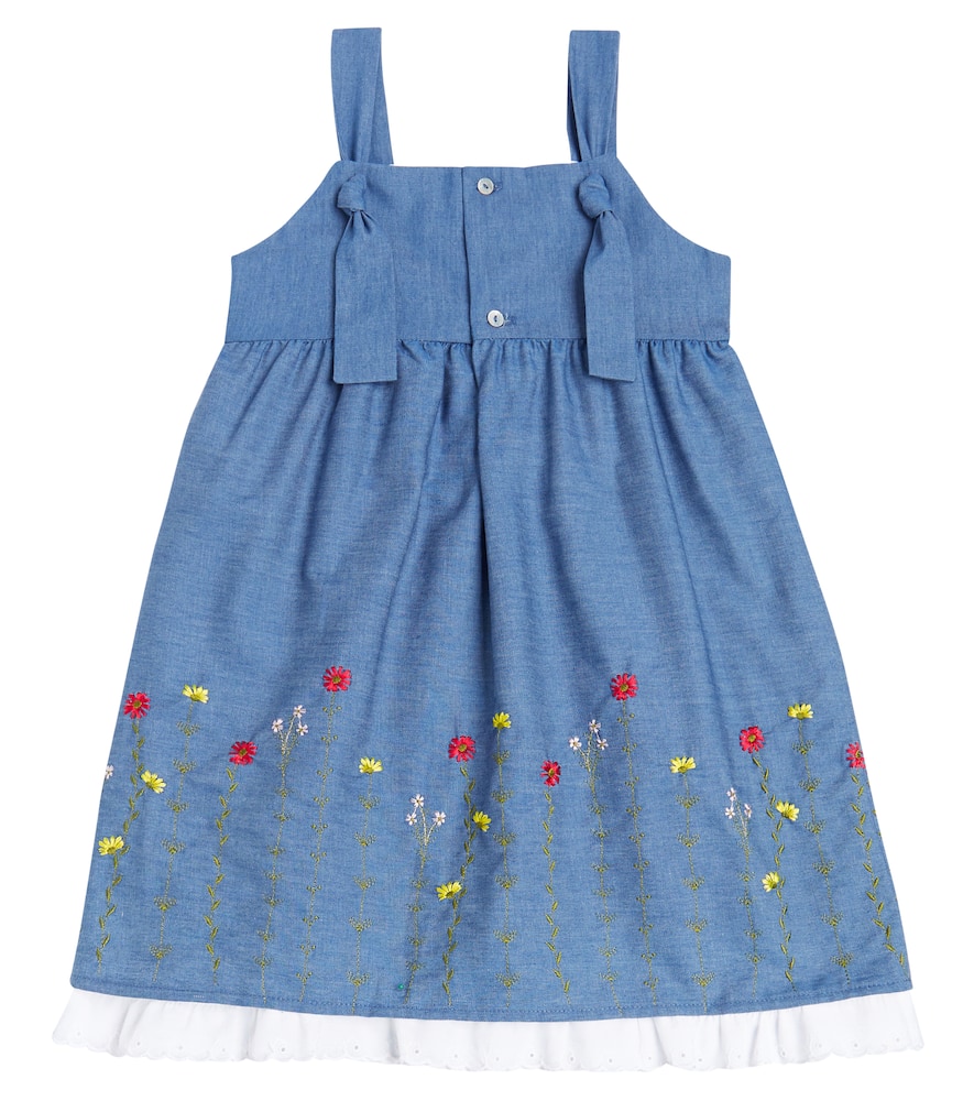 Clementina embroidered cotton dress
