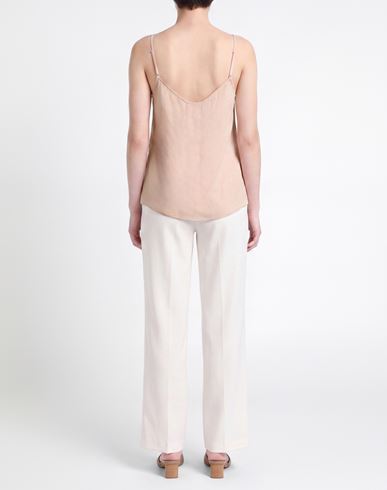 Woman Top Blush Size L Acetate, Silk