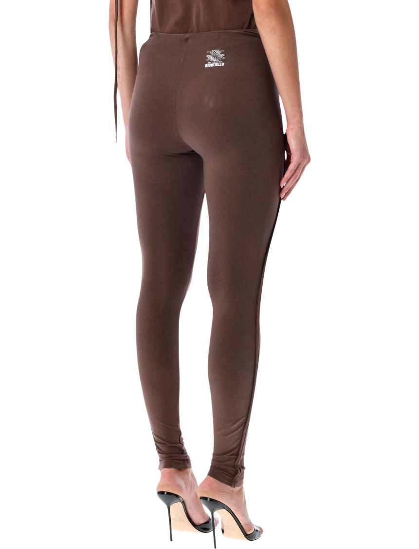 Brown Organic Cotton Leggings