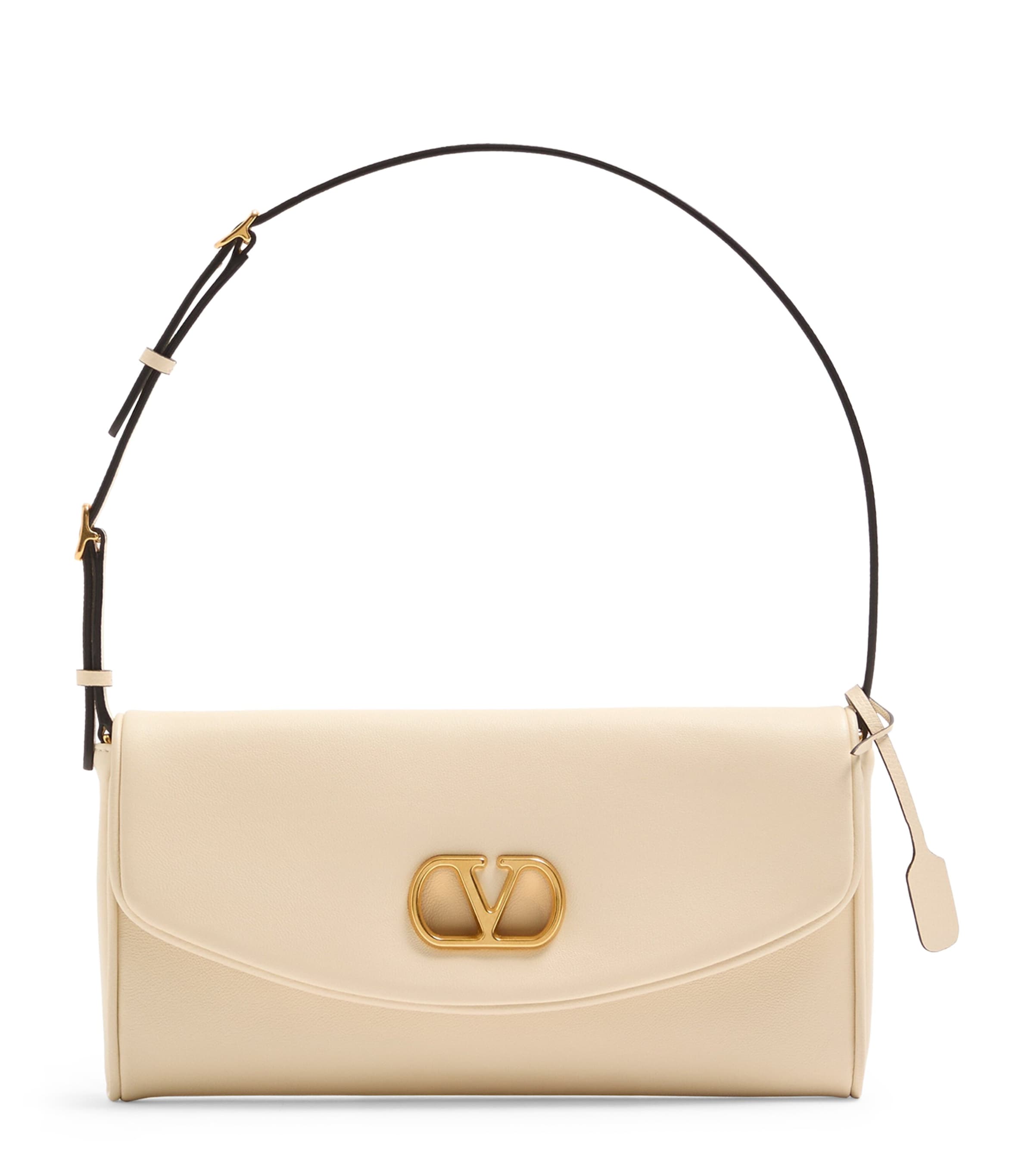 Leather Vain Soft Shoulder Bag
