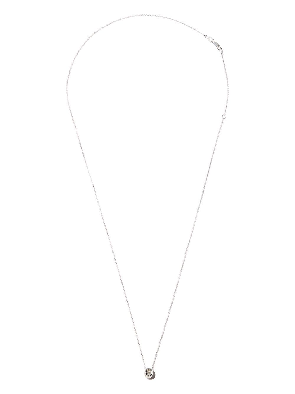 Sterling silver Entrelacs pendant