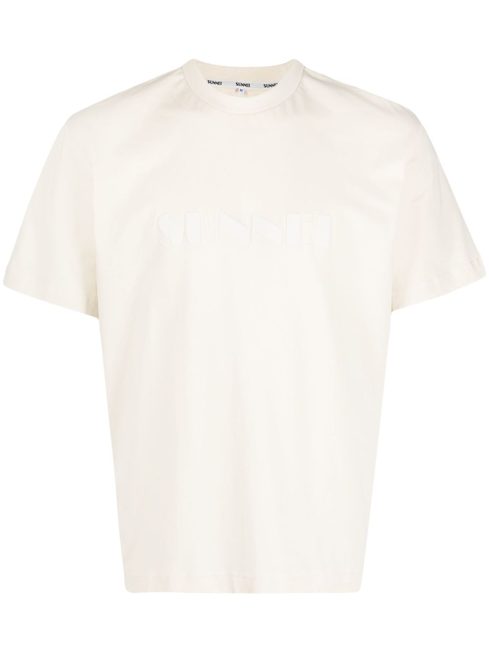 Logo-print cotton T-shirt - Brown