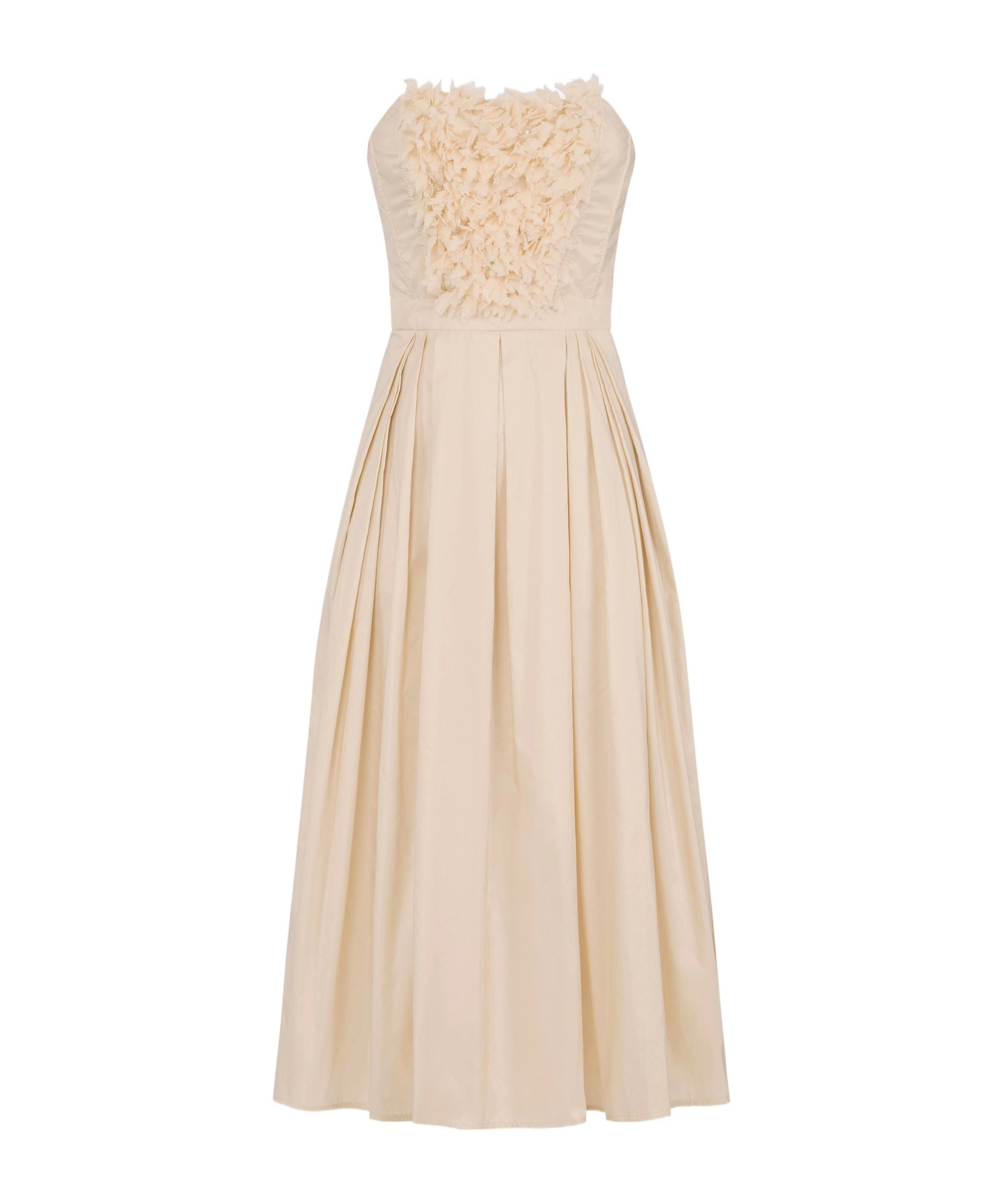Embroidered Bustier Dress