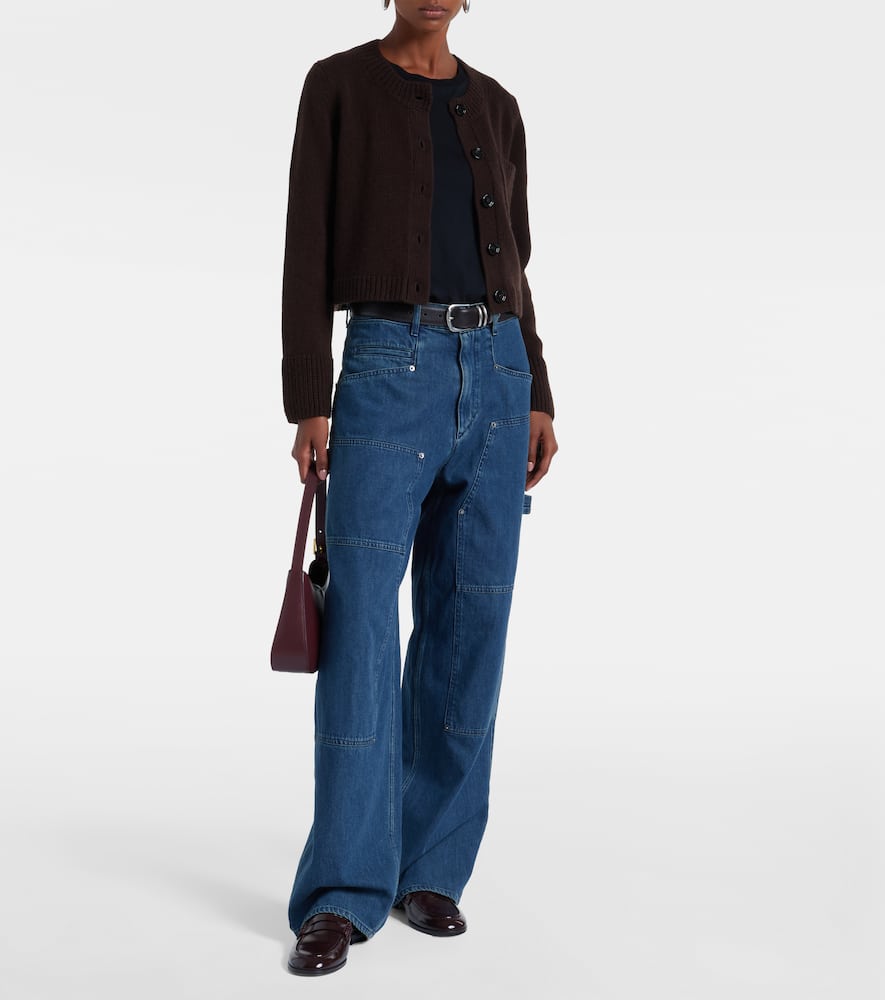 Wool and cashmere cardigan