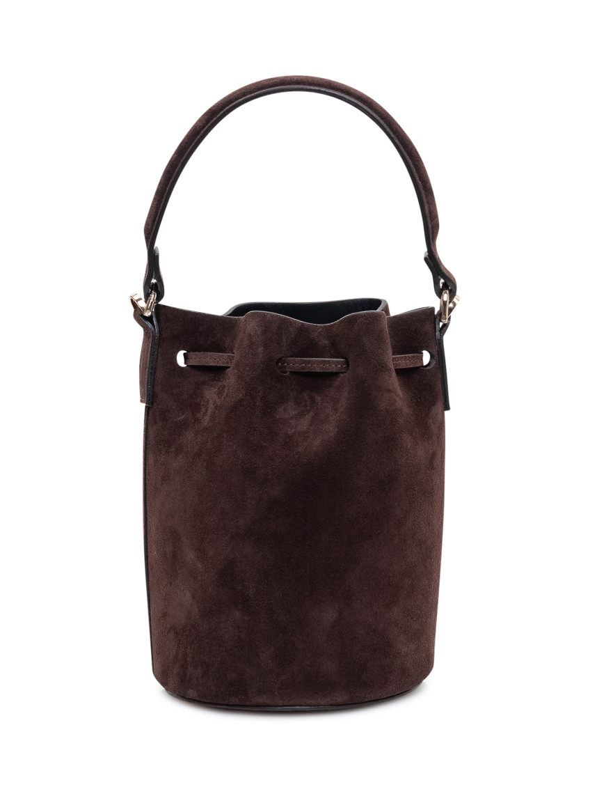 Brown Dori Mini Bucket Bag