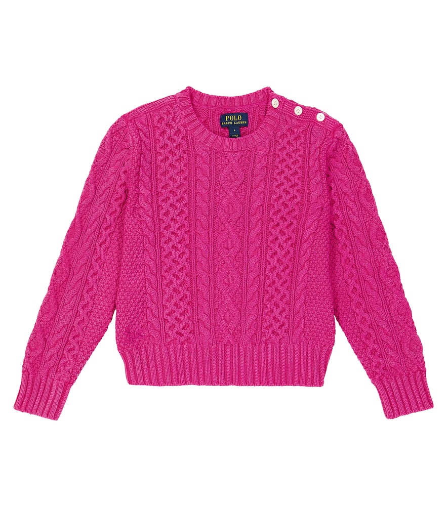 Polo Ralph Lauren Kids Cable-knit cotton sweater