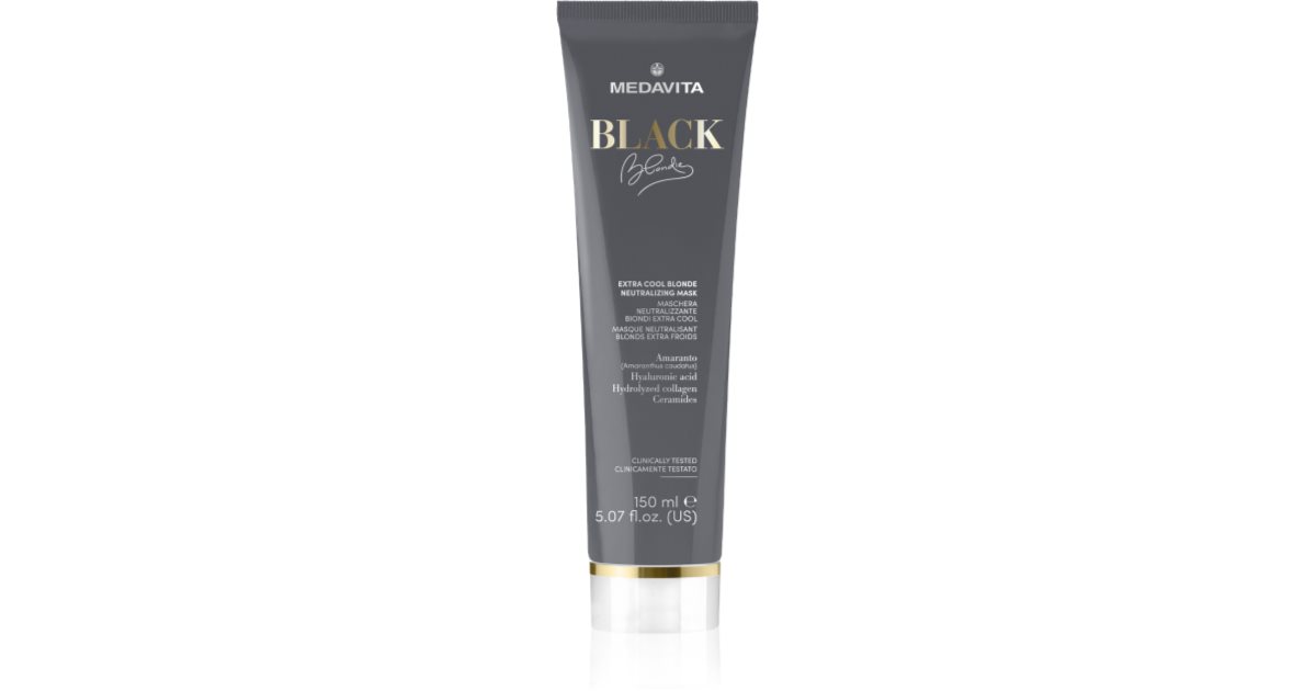 Medavita Black Blondie Extra Cool Blonde Maschera neutralising