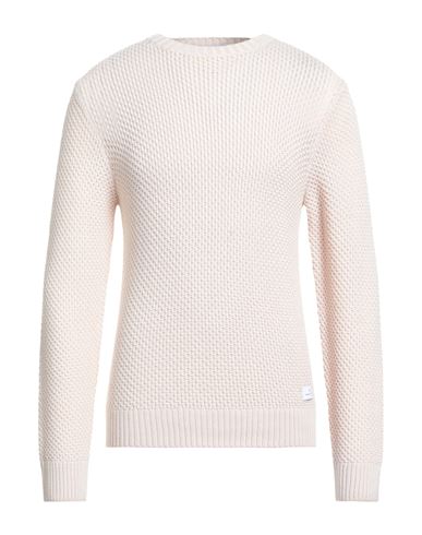 Man Sweater Off white Size L Wool, Acrylic
