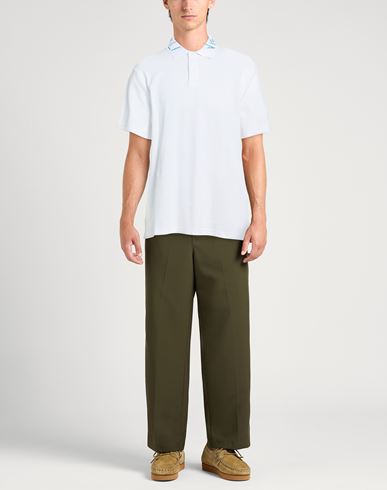 Man Polo shirt White Size M Cotton