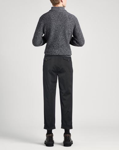 Man Pants Black Size 36 Cotton, Elastane