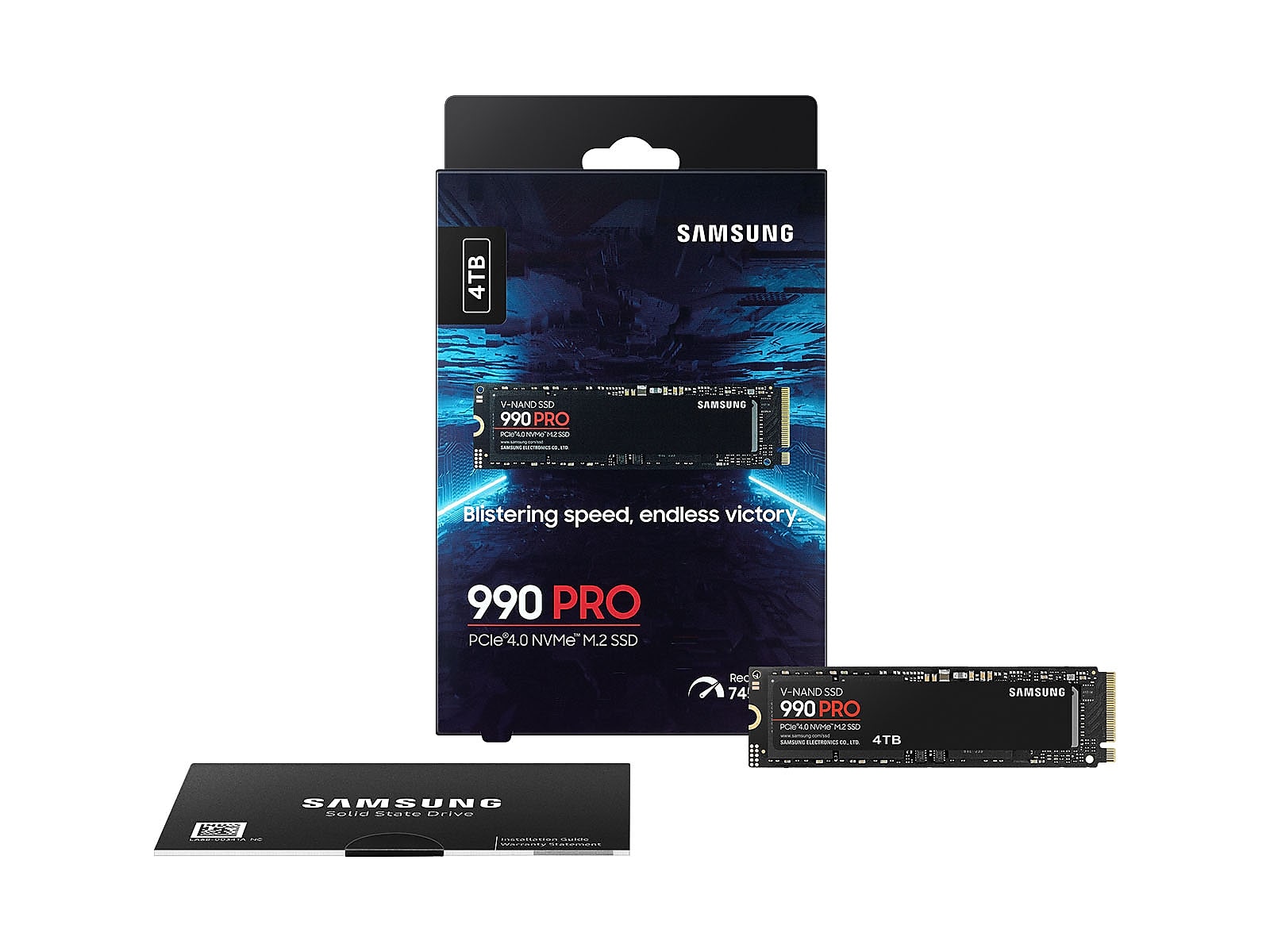 990 PRO PCIe® 4.0 NVMe® SSD 4TB(MZ-V9P4T0B/AM)