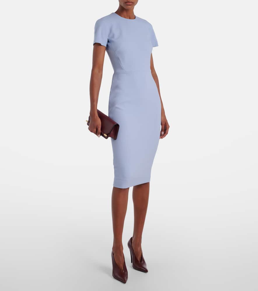 Crêpe minidress