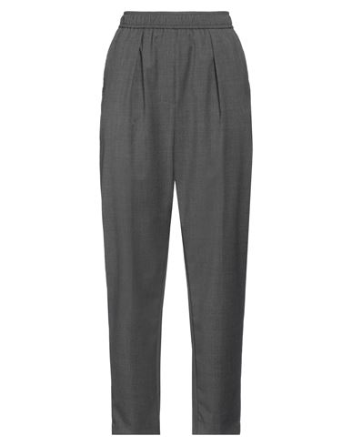 Woman Pants Grey Size XS Polyester, Wool, Elastane