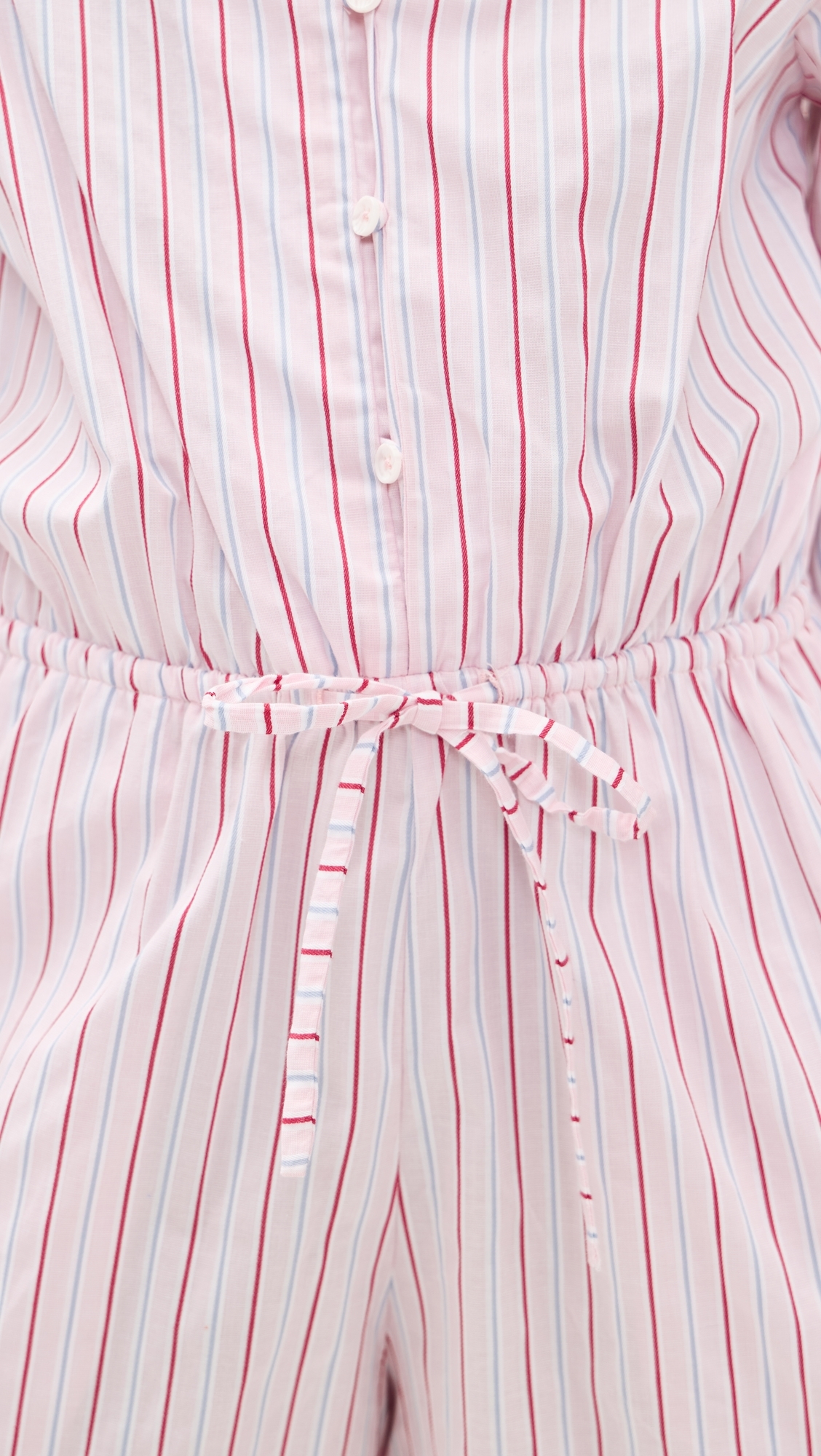 Aksel Romper Fiori Stripe Palazzo