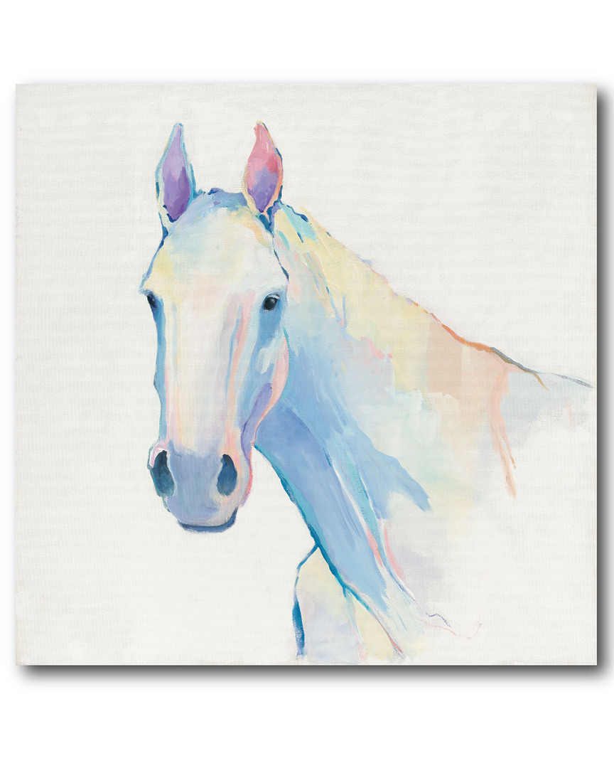 Wall Decor White Stallion Gallery-Wrapped Canvas Wall Art