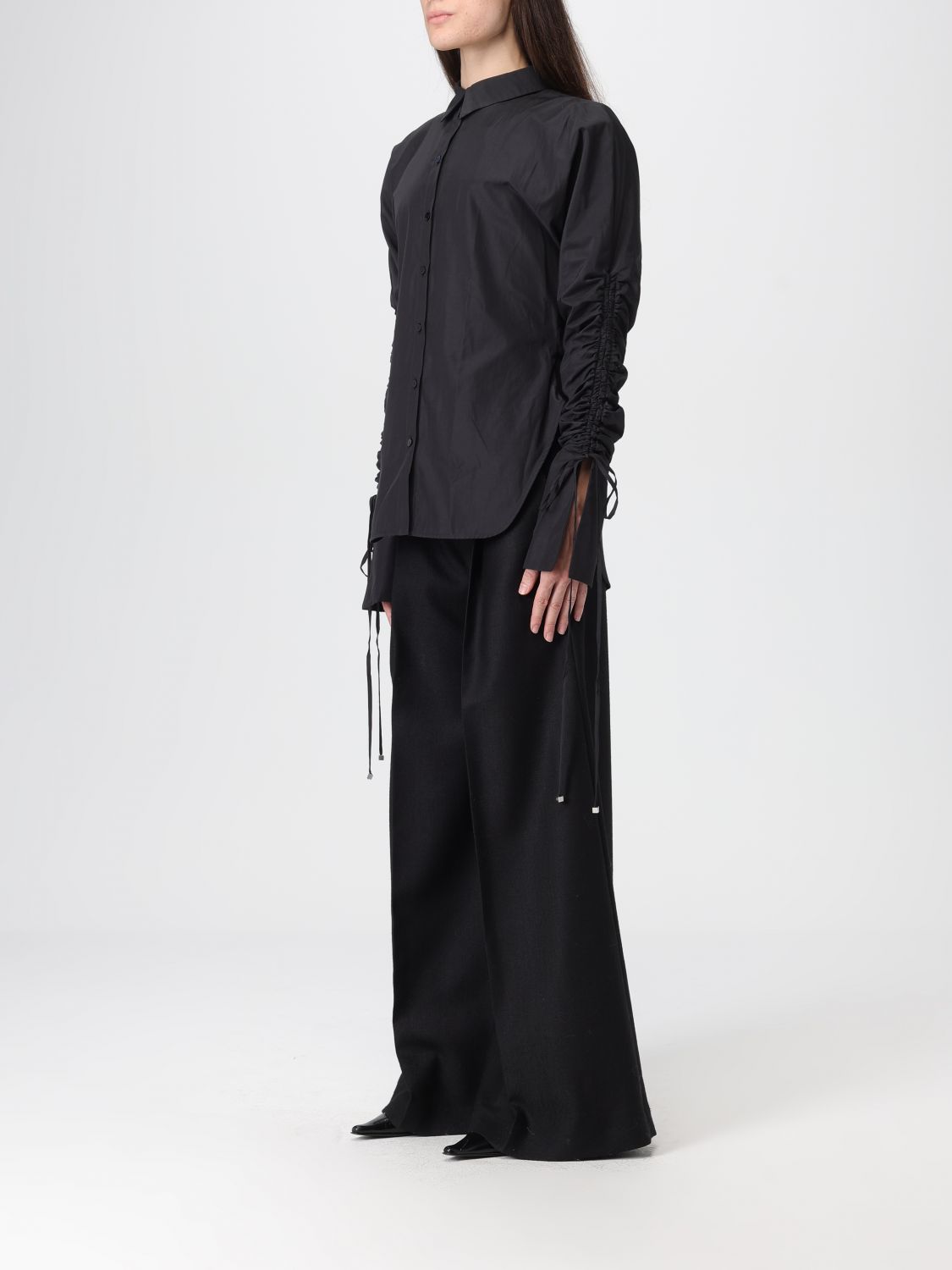 Top Woman color Black
