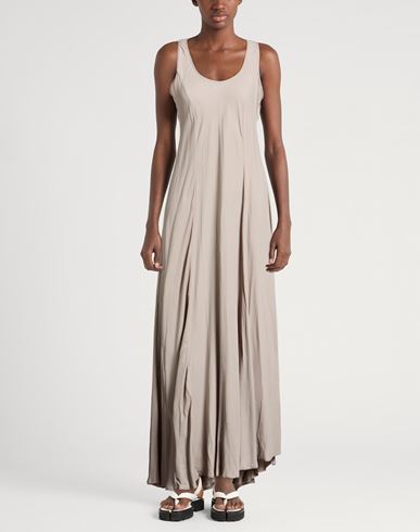 Woman Maxi dress Taupe Size 8 Cupro