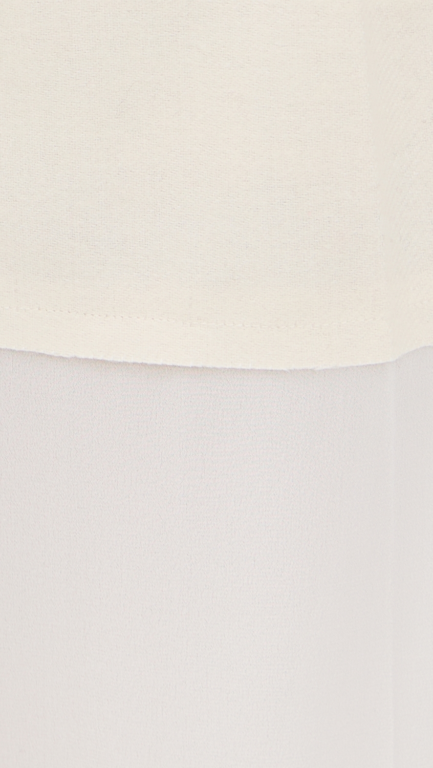 Best Large Flannel And Silk Pants Ivory