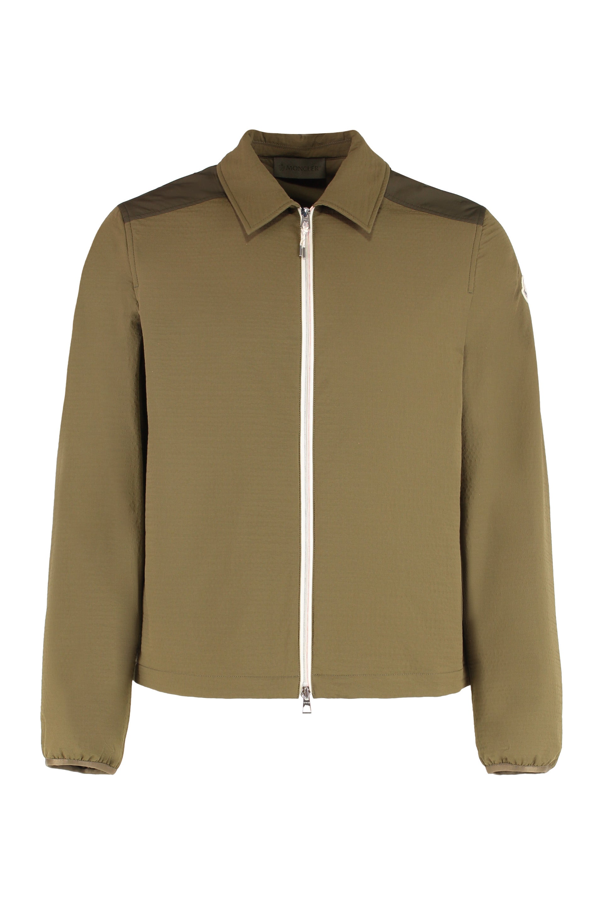 Zip-up Shirt Jacket