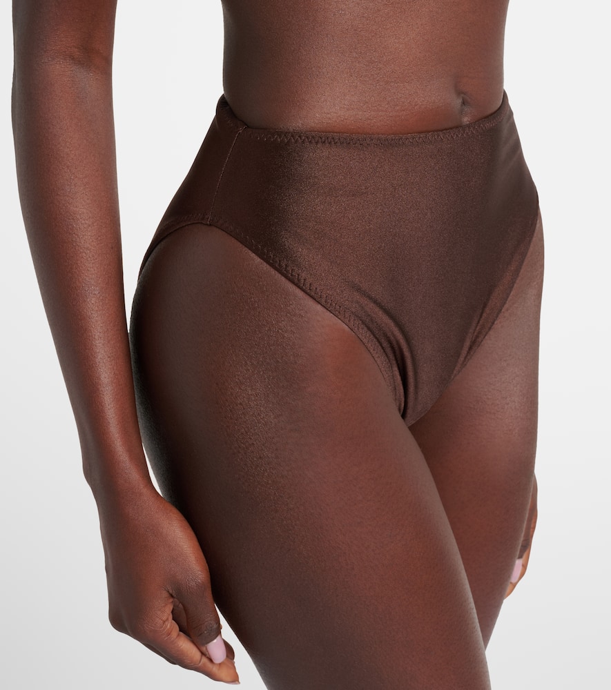 High-rise bikini bottoms