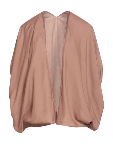 Woman Cardigan Khaki Size S Silk, Cashmere