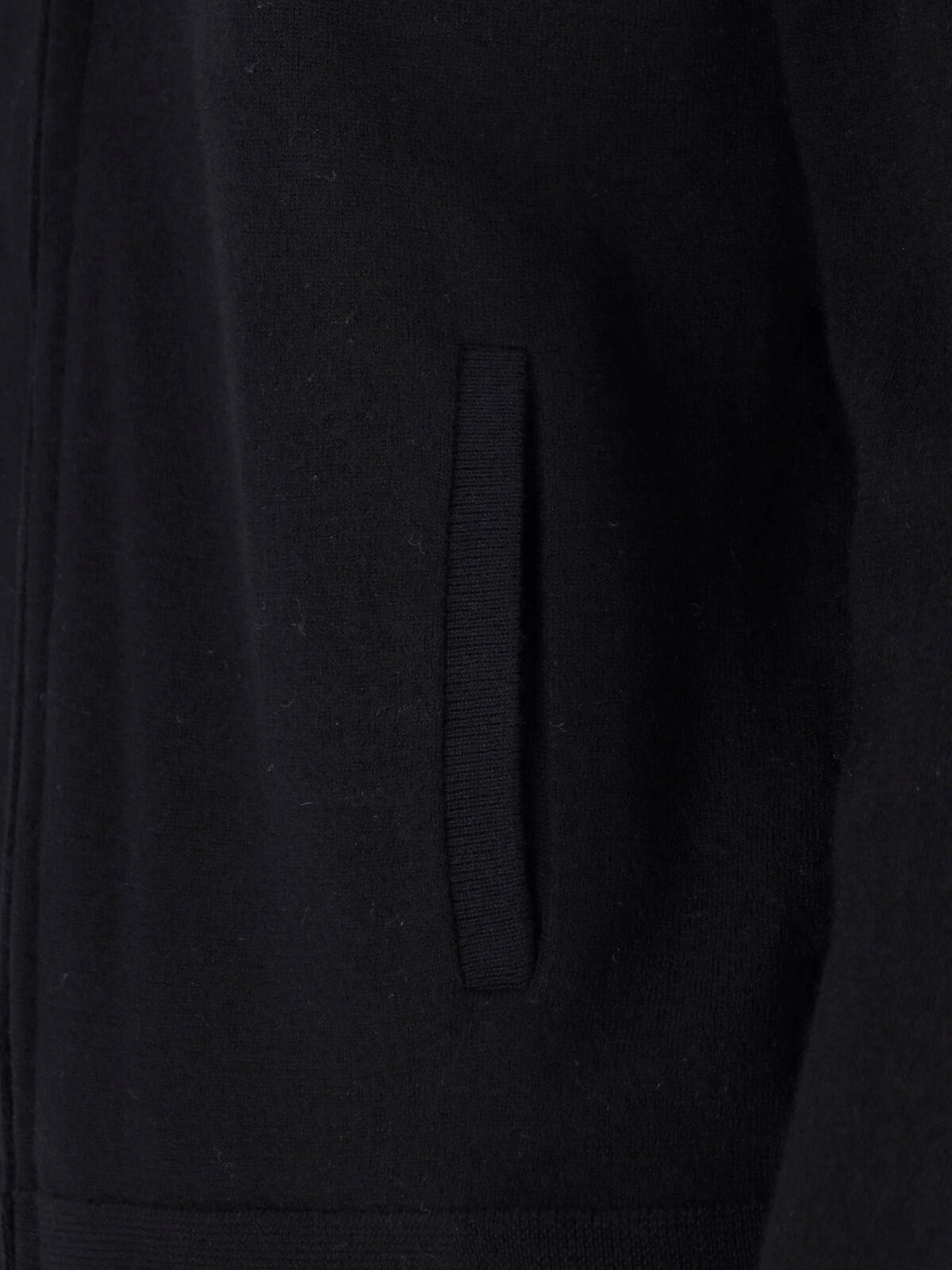 High Neck Zip Sweater