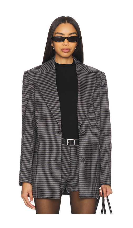 SEROYA Walter Blazer in Charcoal. XS. Also in L, S