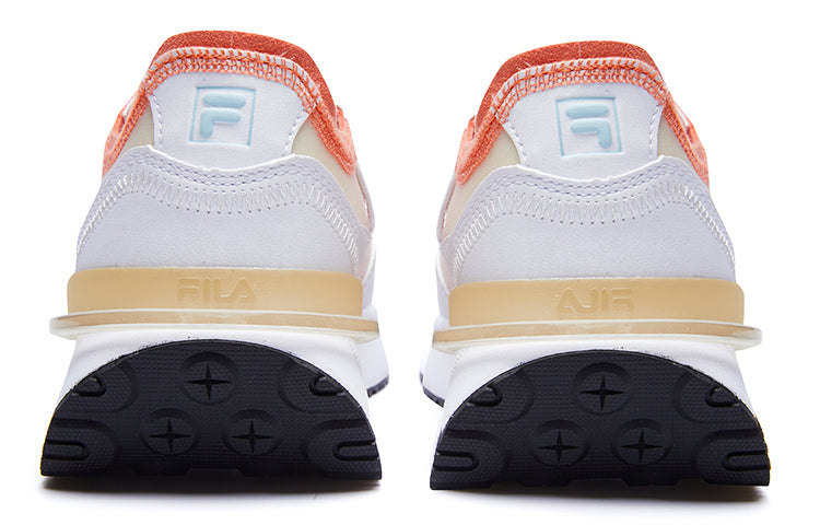 (WMNS) RENNO Classics Sneakers 'White Orange'