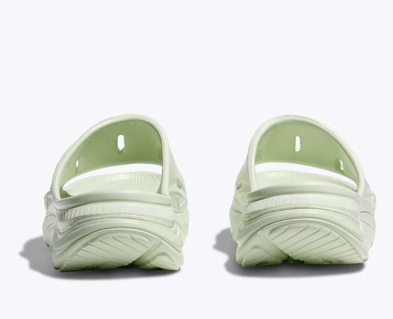 HOKA ORA Recovery Slide 3 Shoes in Sea Glass/Sea Glass