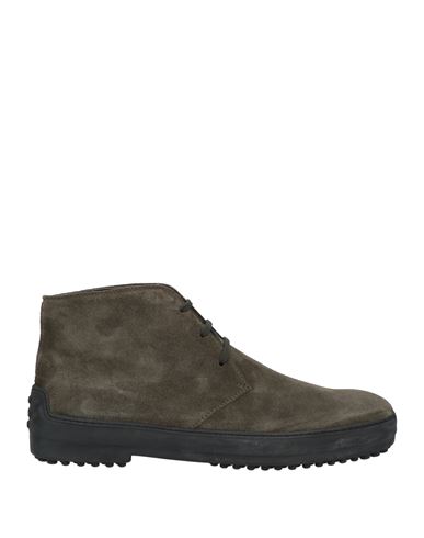 Man Ankle boots Dark green
