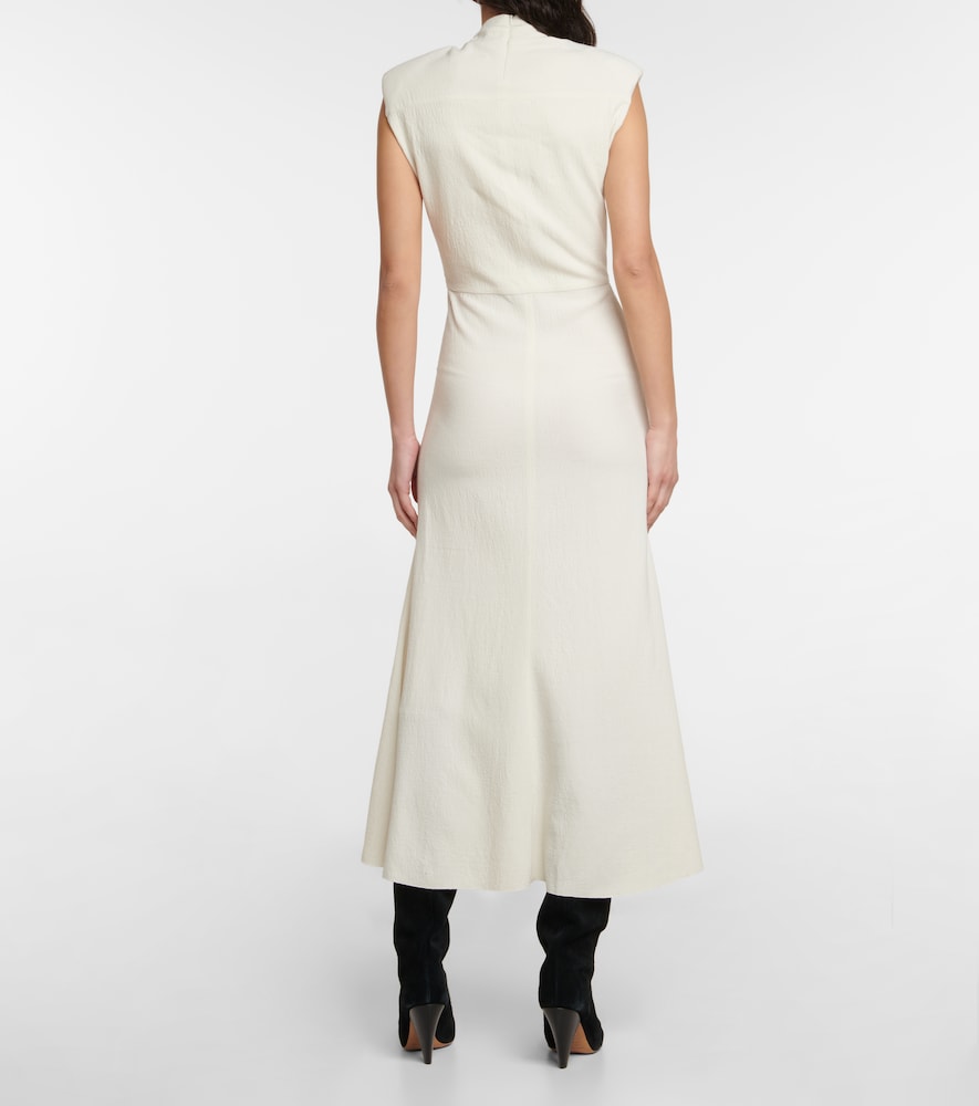 Rabea crêpe midi dress