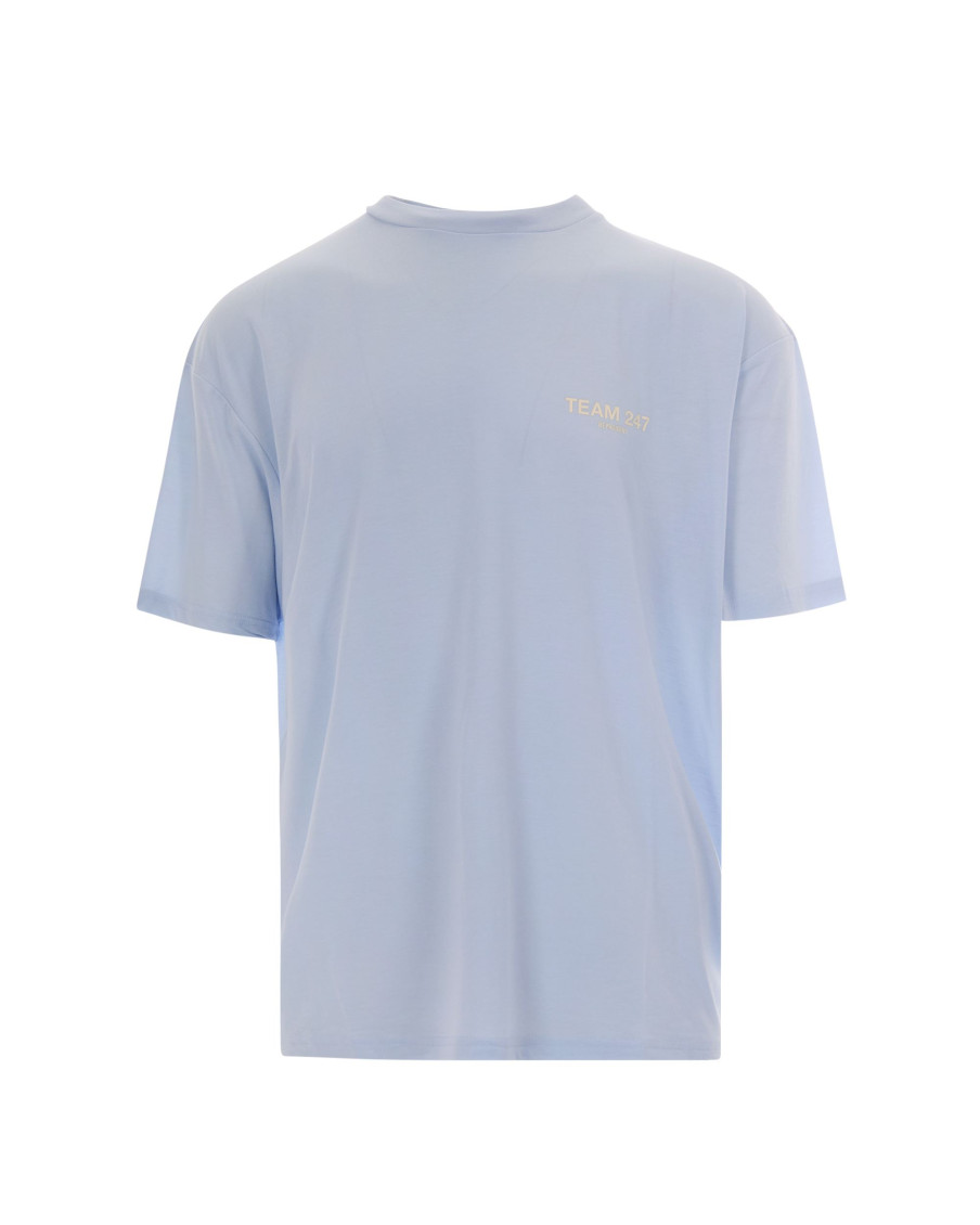 Light Blue Printed T-Shirt