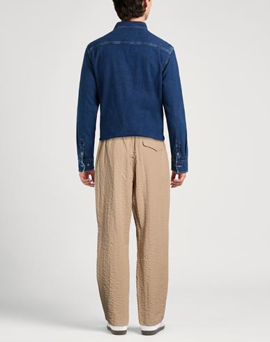 S. k. Manor Hill Man Pants Camel Size S Cotton