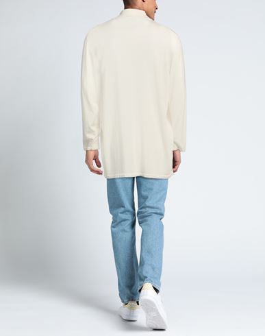 Man Turtleneck Ivory Size 3 Wool, Silk