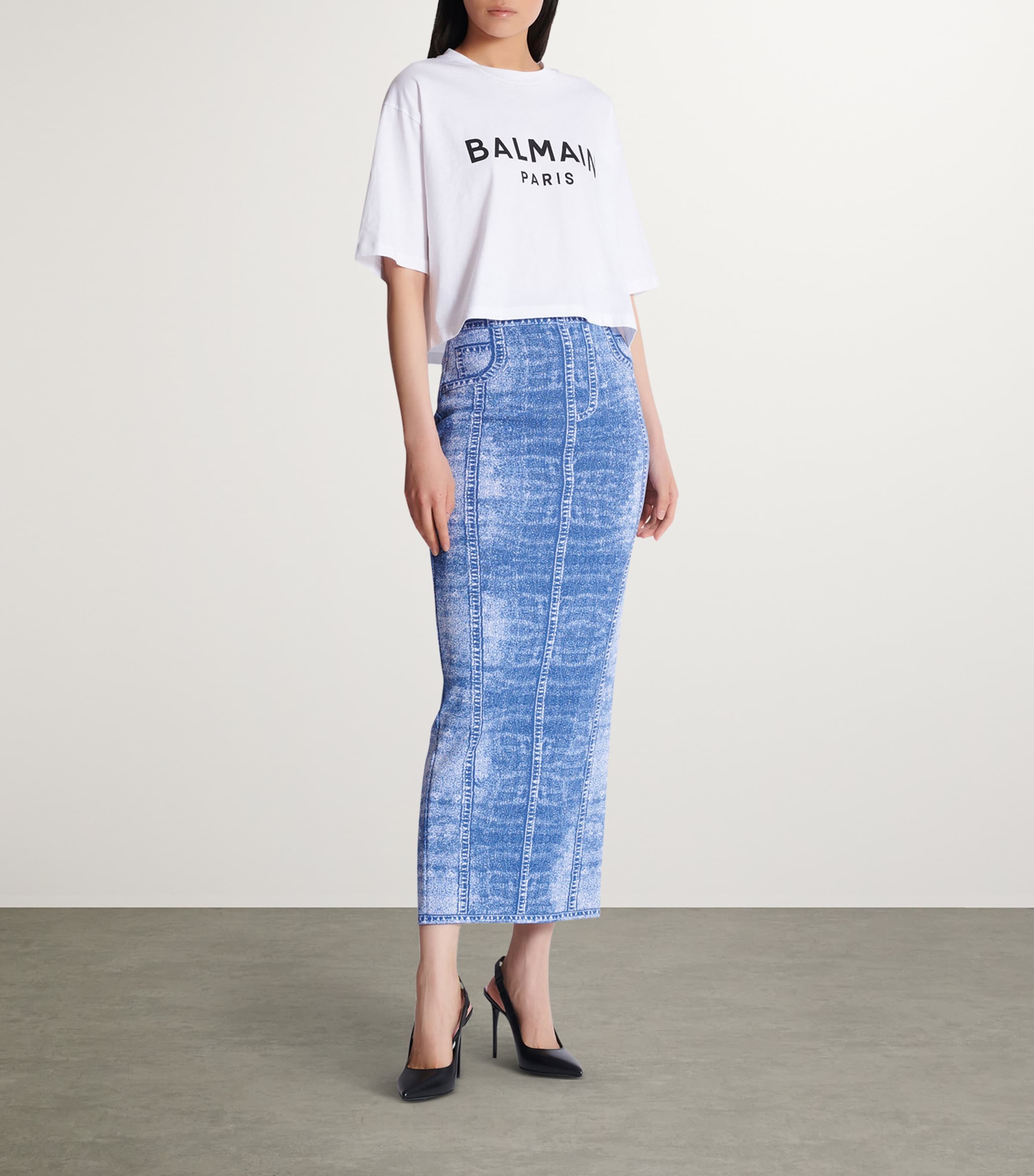 Cropped Logo T-Shirt
