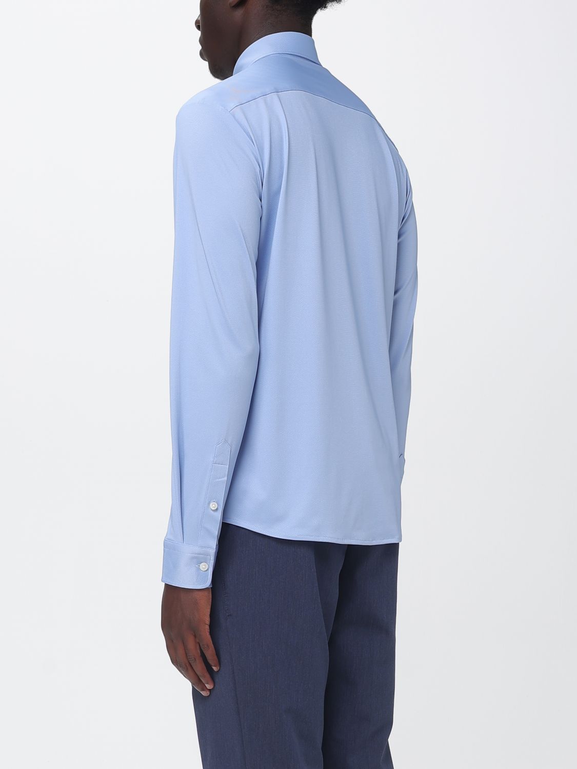 Shirt Men color Sky Blue