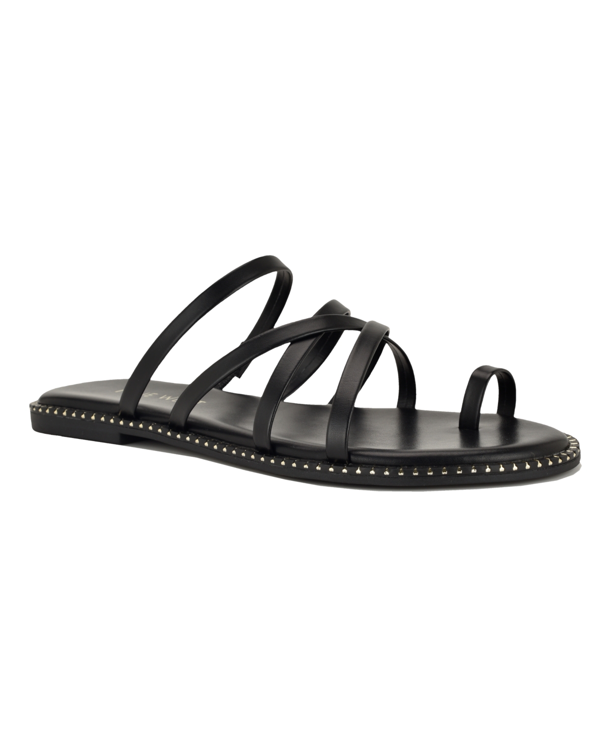 Women's Digen Slip-On Flat Sandals - Black