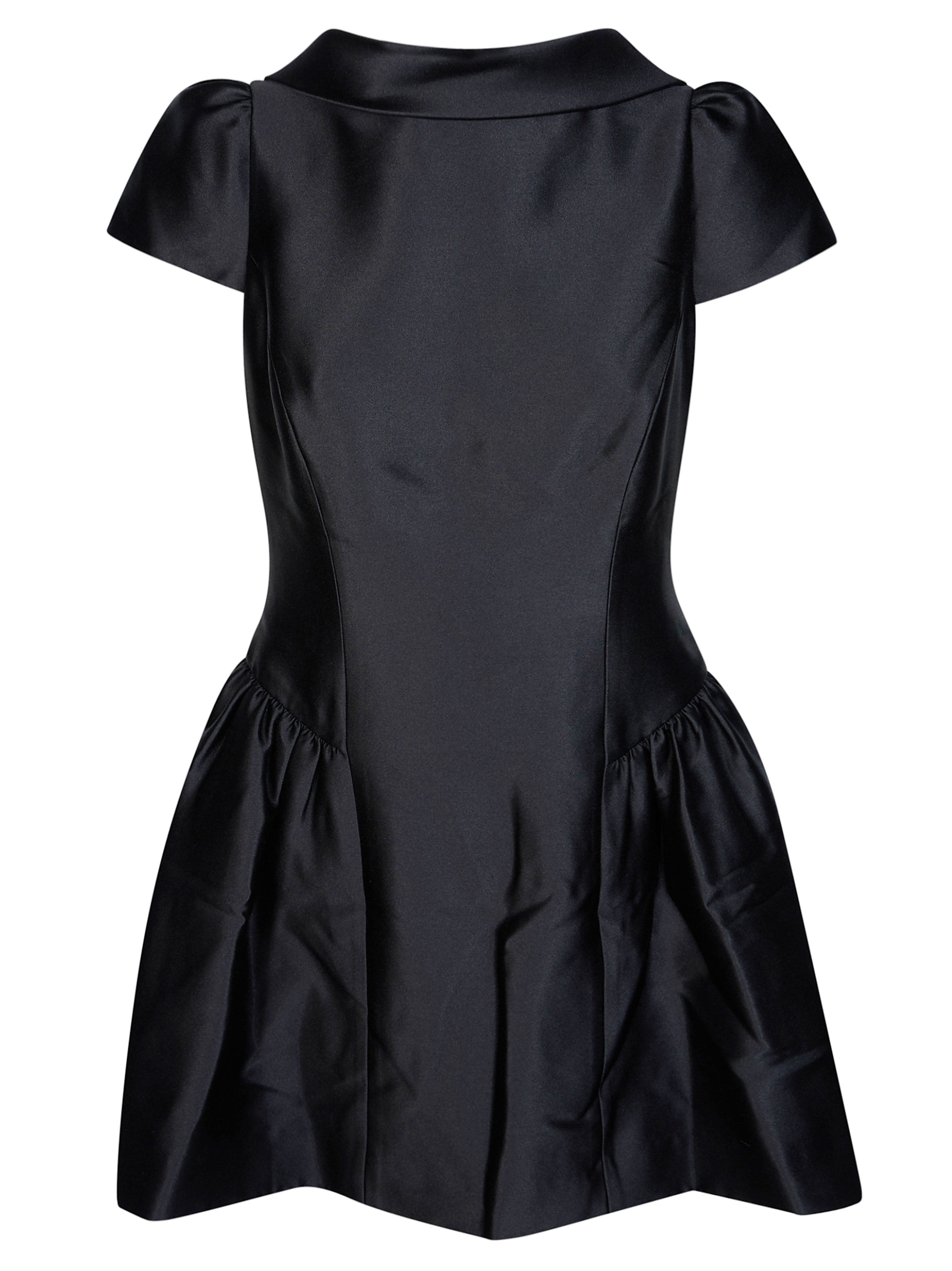 Elegant Mini Taffeta Dress for Women