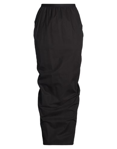 Woman Maxi skirt Black Size 2 Cotton