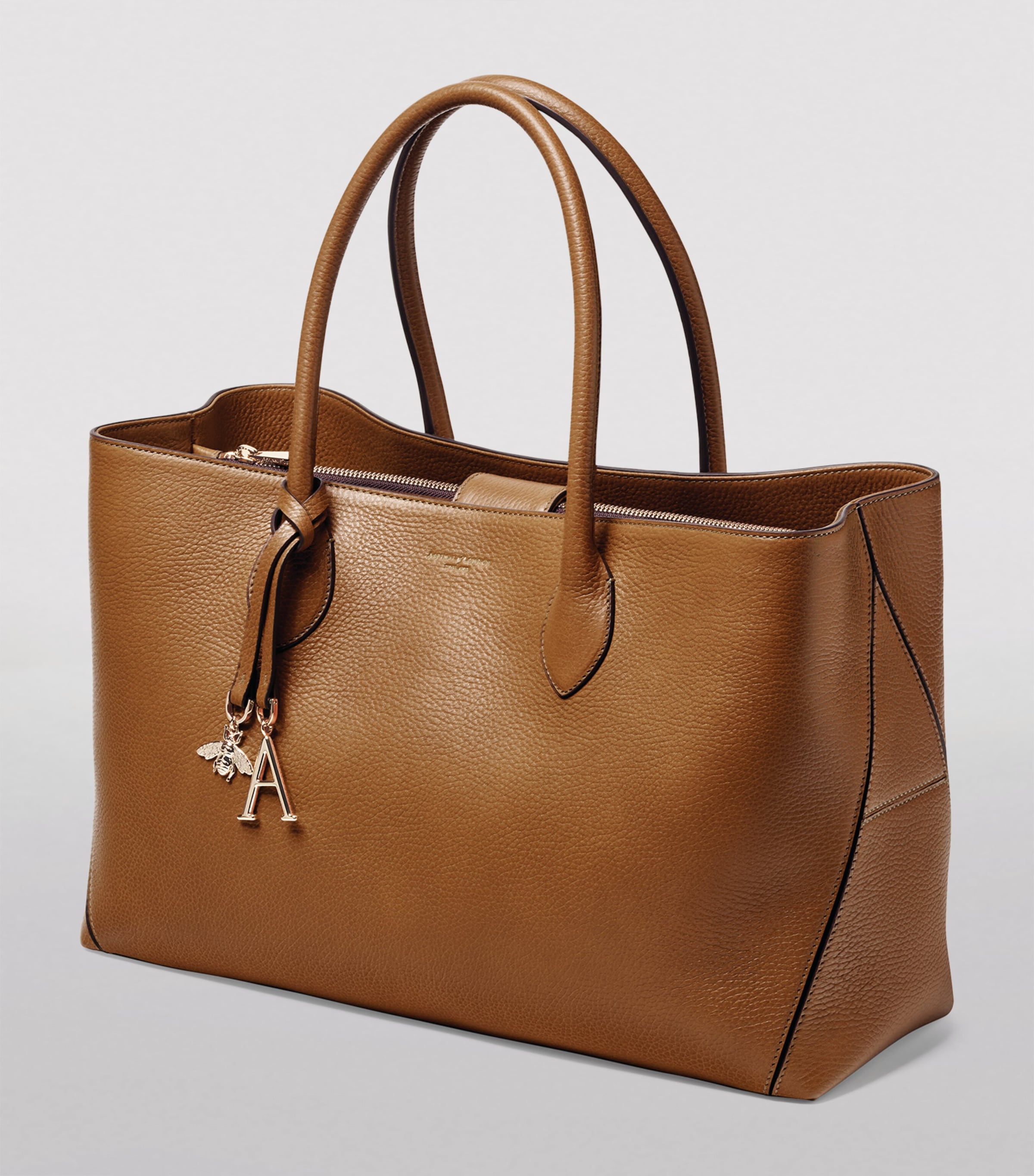 Leather London Tote Bag