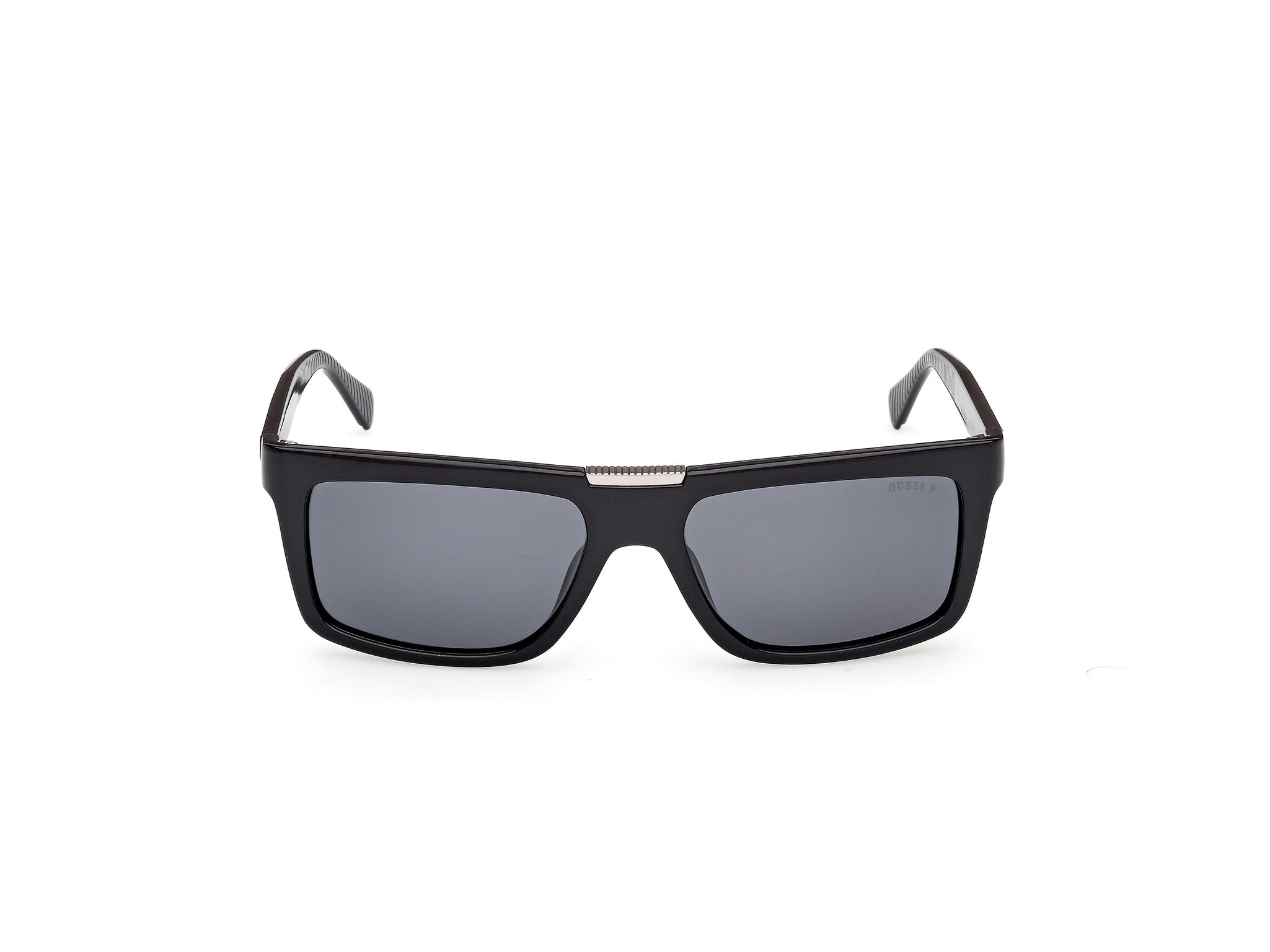 Guess Hombre Guess GU00274 01D Gafas de sol Inyectado Negro Fumar Cuadrada Polarizado