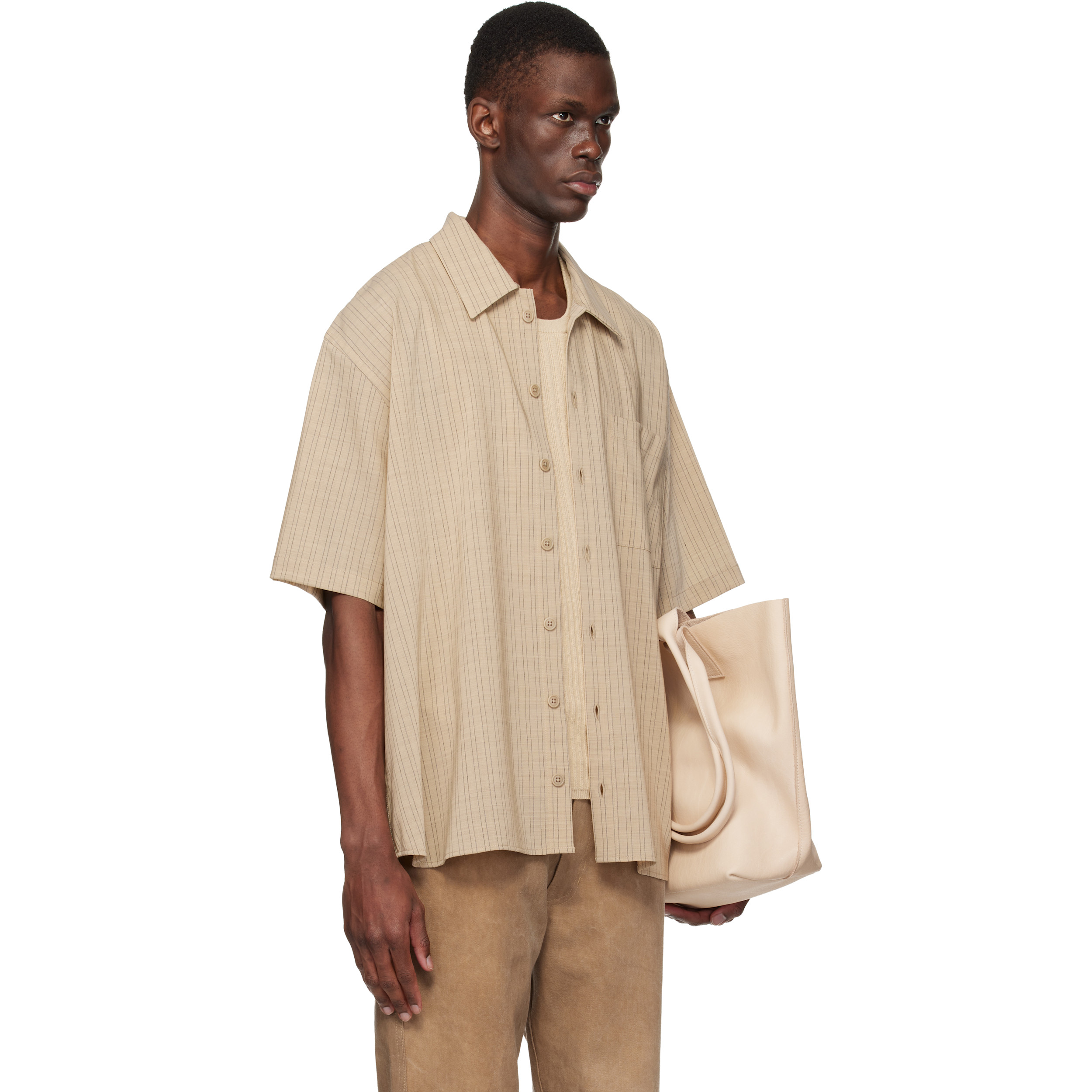 Beige Easy Shirt
