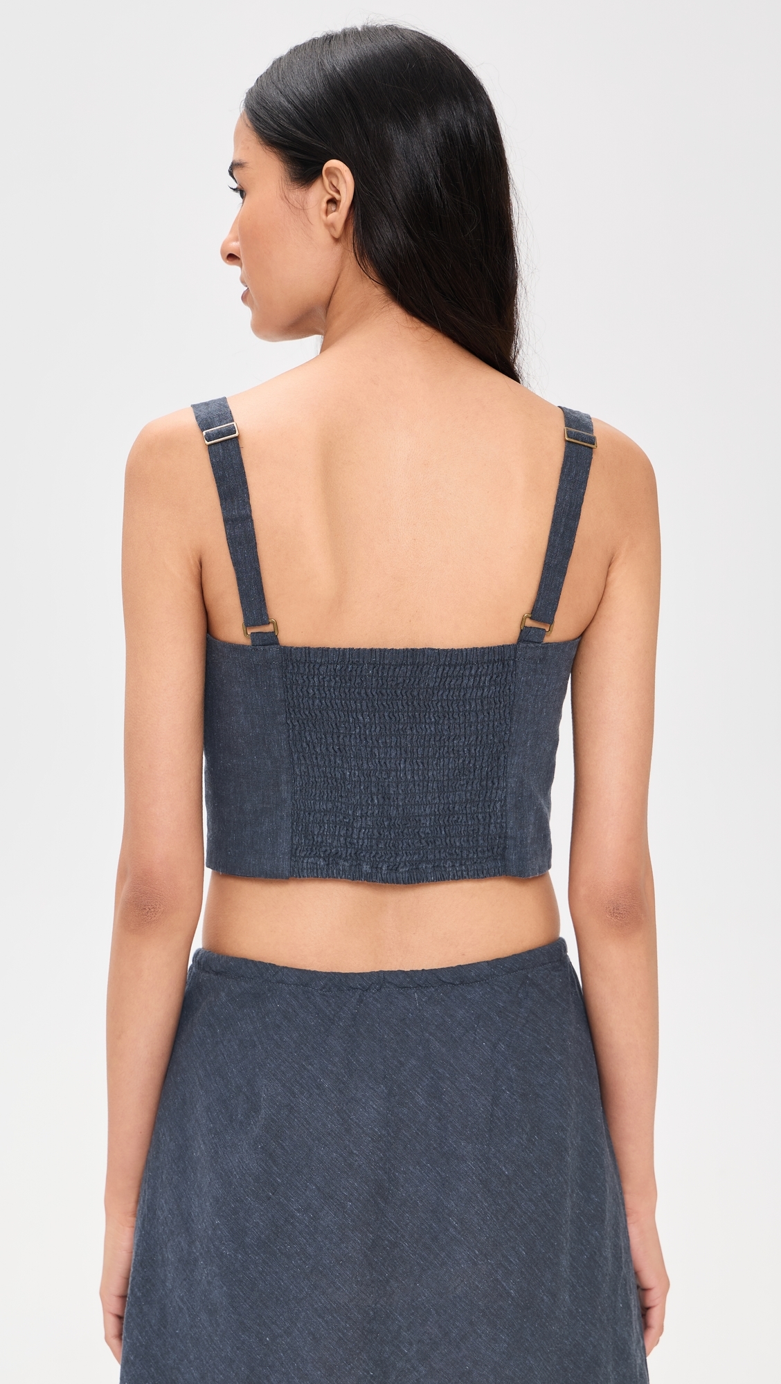 Zoe Hemp Tank India Ink