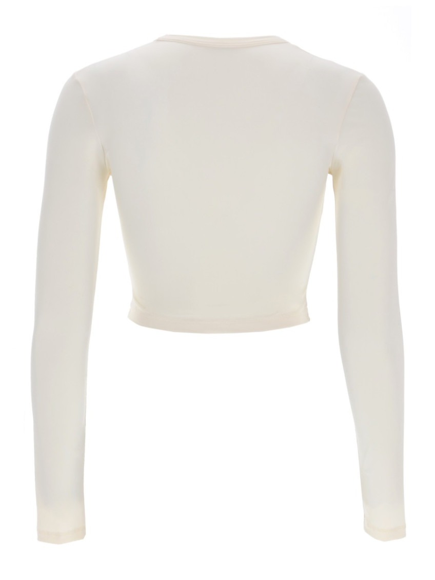 Cropped Top With Logo