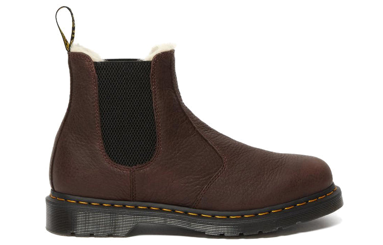 2976 Faux Fur Lined Chelsea Boots 'Cask'