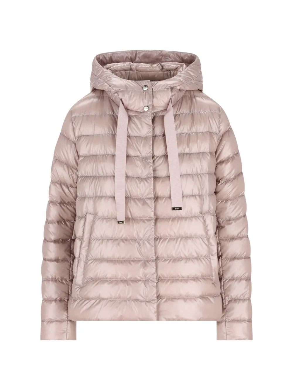 Ultralight Quilted Down Jacket — Beige