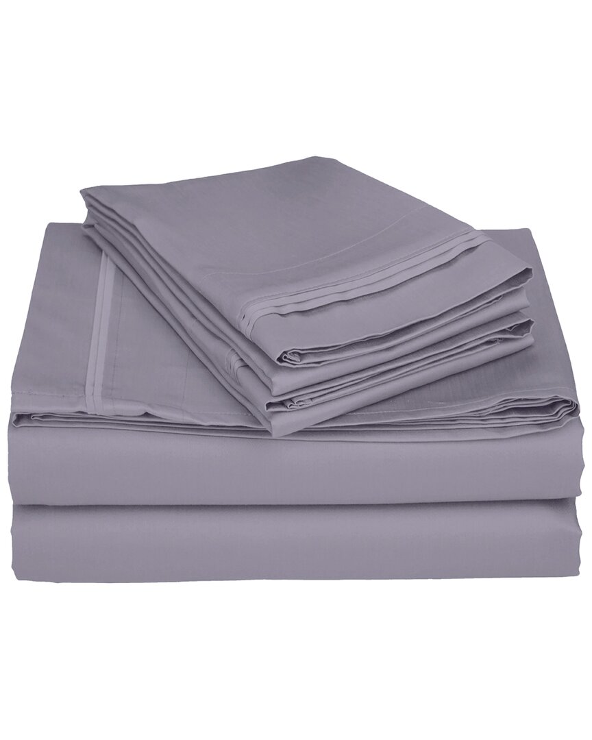 Egyptian Cotton 650-Thread Count Solid Deep Pocket Sheet Set